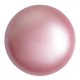 Les perles par Puca® Cabochon 25mm Rose pearl 02010/11075